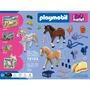 Playmobil Collection de trois chevaux - I Love Horses