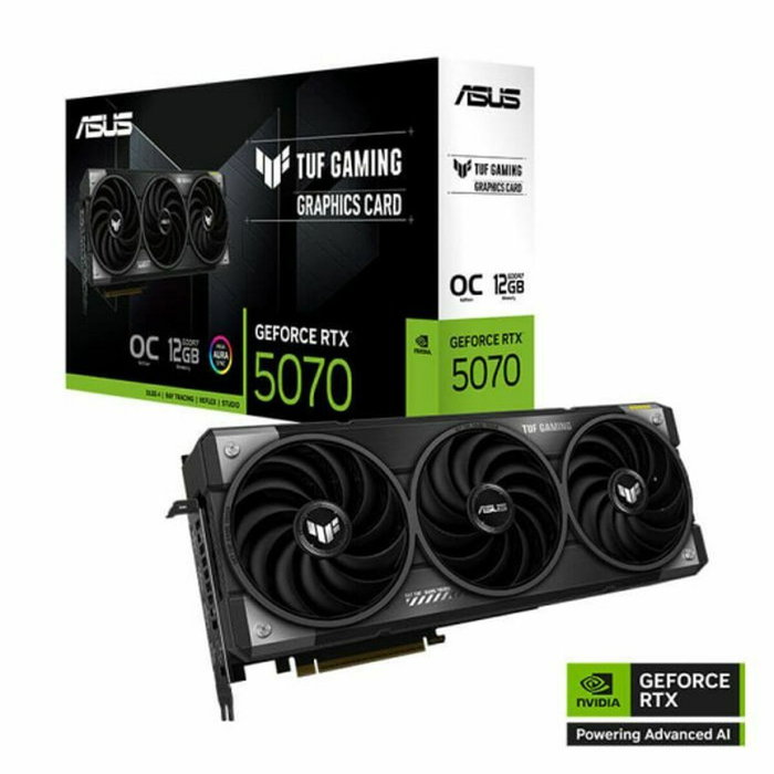 Carte Graphique Asus 90YV0LZ0-M0NA00 nvidia geforce rtx 5070 12 GB GDDR6 GDDR6X GDDR7