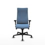 Piqueras Y Crespo Fauteuil Albacete Bleu Ciel avec mécanisme Synchro et bras 1D
