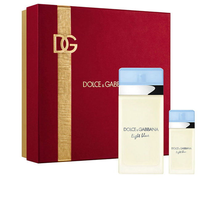 Dolce & Gabbana Light Blue pour Femme - Coffret Cadeau 2 pièces : Eau de Toilette 200 ml + Lotion Corporelle et Gel Douche 100 ml Dolce & Gabbana Light Blue pour Femme - Coffret Cadeau 2 pièces : Eau de Toilette 200 ml + Lotion Corporelle et Gel Douche 100 ml