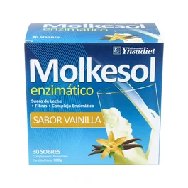 YNSADIET MOLKESOL Enzymatique Vanille 30 Sachets