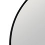 BigBuy Home Miroir mural Noir 50 x 1,5 x 79,5 cm
