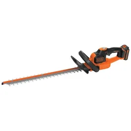 BLACK+DECKER GTC18502PC-QW Taille-haies électrique sans fil 18V avec batterie 2Ah et chargeur, lame asymétrique double action de 50 cm POWERCOMMAND