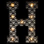 The Concept Factory Lettre Lumineuse 25 cm H