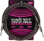 Ernie Ball Câble Instrument Trenzado Jack-Jack 3 M - Purple Python