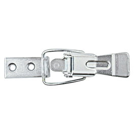 HERRAJES ALK Fermeture crabe Cica zincée pour table avec plaque 28x13