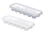 LEKNES Cubitera 12 compartiments en silicone Blanco-Gris