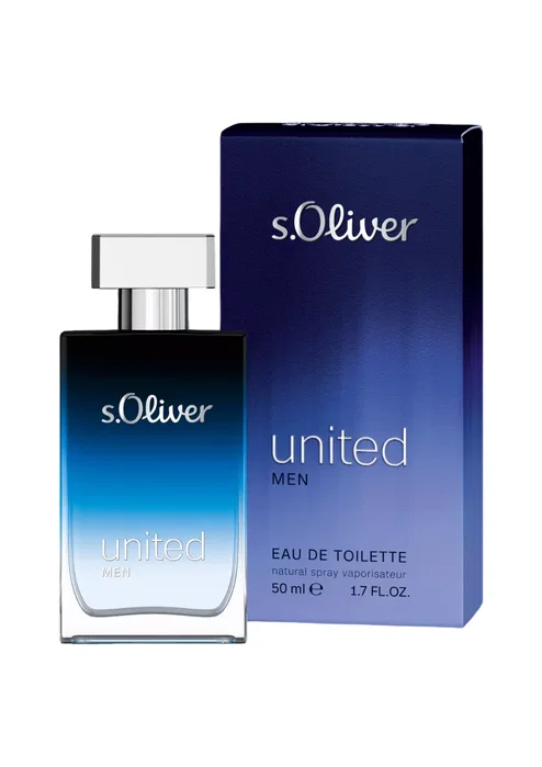 S. Oliver United Eau de Toilette pour Hommes 50 ml