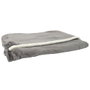 Home Deco Factory Couverture Grise 127x178 cm pour Pied de Lit