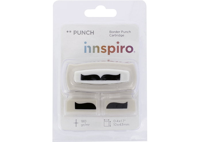 Innspiro Cartouche pour perforatrice de bordure interchangeable 10x43mm