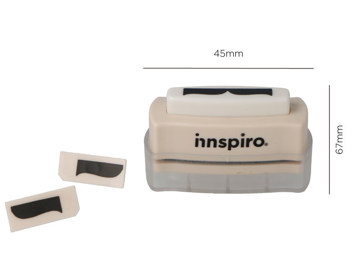 Innspiro Cartouche pour perforatrice de bordure interchangeable 10x43mm