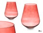 GIFTDECOR Vase en Verre Forme Verre 28cm Teja
