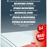 Sonax Serviette Microfibre Double Face Nettoyage Véhicule SX04281000