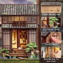 Maquette Miniature House Kirishima Cha-an 19 x 14 cm
