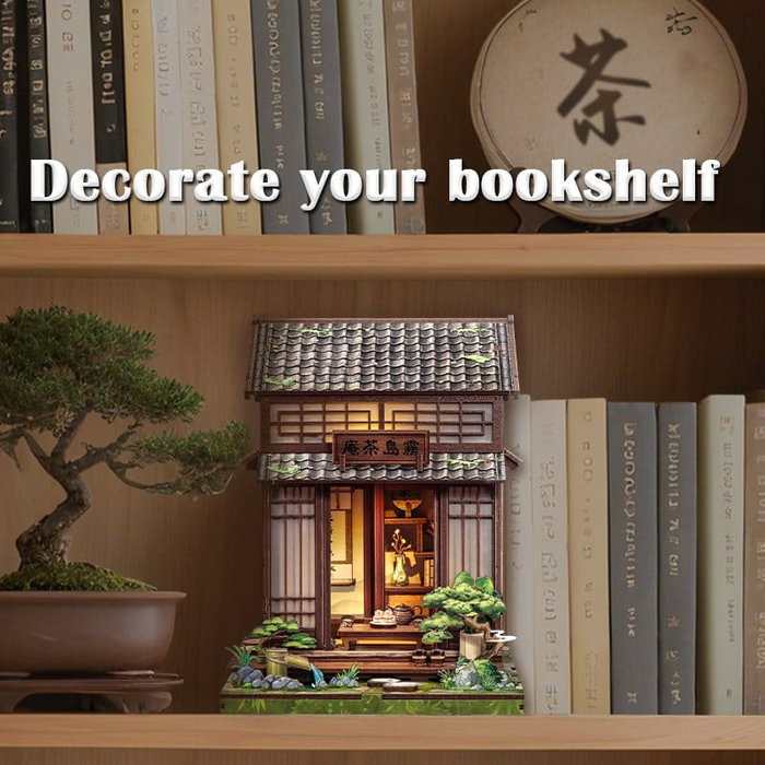 Maquette Miniature House Kirishima Cha-an 19 x 14 cm