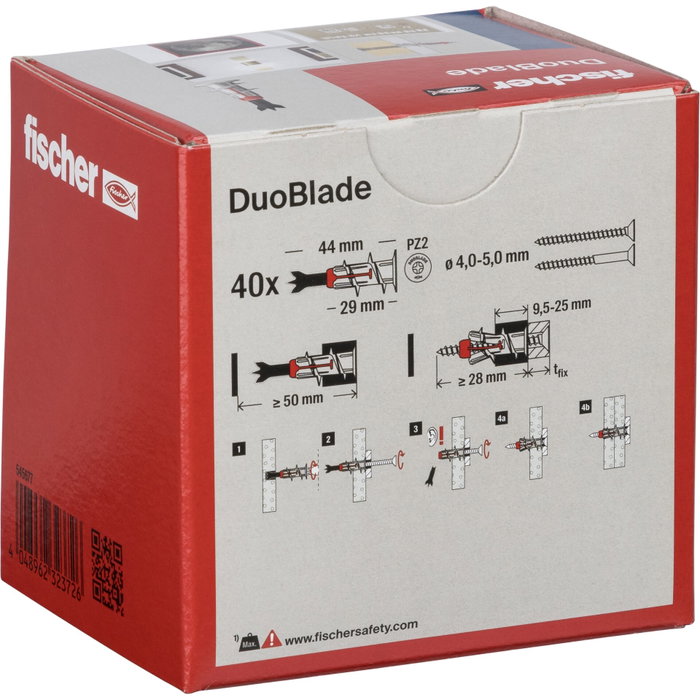 Fischer DuoBlade 40 pcs.