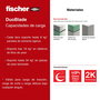 Crampons Fischer DUOBLADE 44 x 8 mm (40 Unités)