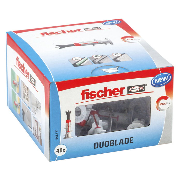 Crampons Fischer DUOBLADE 44 x 8 mm (40 Unités)