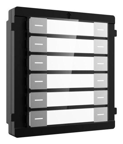Hikvision Module Nametag pour station de porte modulaire - 12 boutons dappel, protection IP65, série Pro