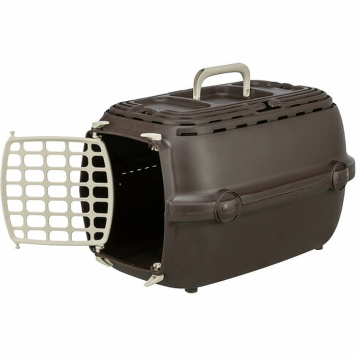 Cage de Transport Trixie Relax Marron Plastique 32 X 30 X 48 cm Cage de Transport Trixie Relax Marron Plastique 32 X 30 X 48 cm