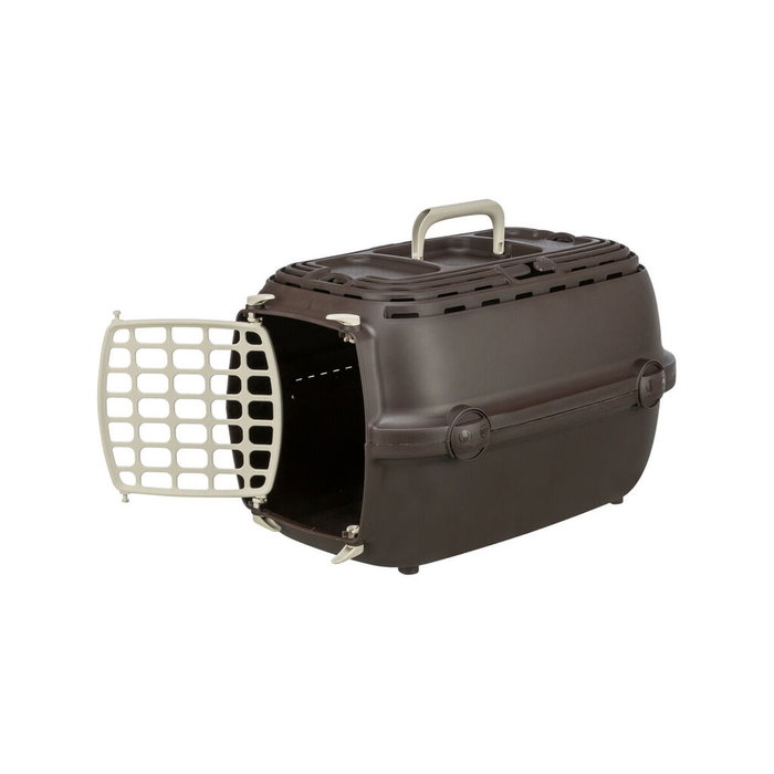 Cage de Transport Trixie Relax Marron Plastique 32 X 30 X 48 cm Cage de Transport Trixie Relax Marron Plastique 32 X 30 X 48 cm