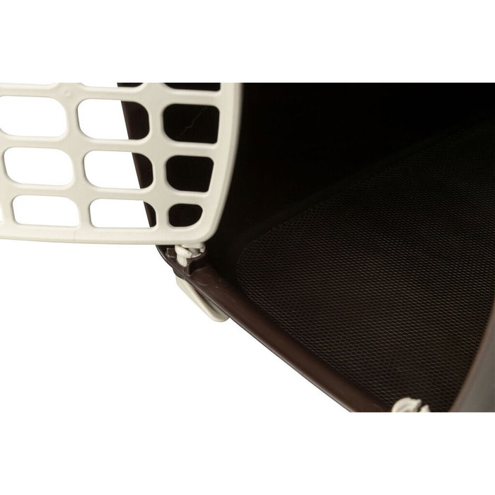 Cage de Transport Trixie Relax Marron Plastique 32 X 30 X 48 cm Cage de Transport Trixie Relax Marron Plastique 32 X 30 X 48 cm