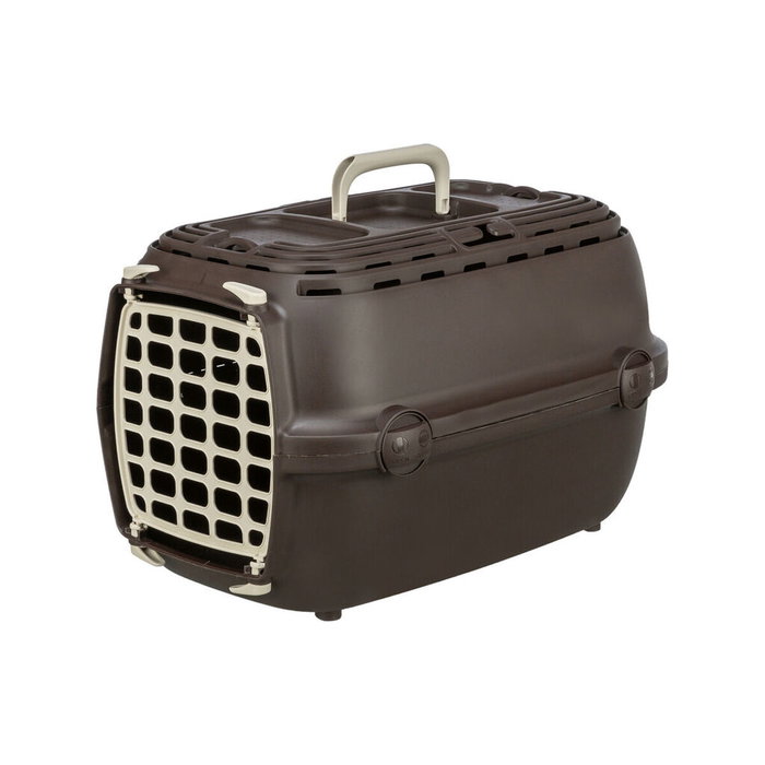 Cage de Transport Trixie Relax Marron Plastique 32 X 30 X 48 cm Cage de Transport Trixie Relax Marron Plastique 32 X 30 X 48 cm