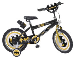 Toimsa Bicicleta Batman 16" pour enfants de 5 à 8 ans, vélo en fer 16 pouces