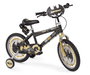 Toimsa Bicicleta Batman 16" pour enfants de 5 à 8 ans, vélo en fer 16 pouces