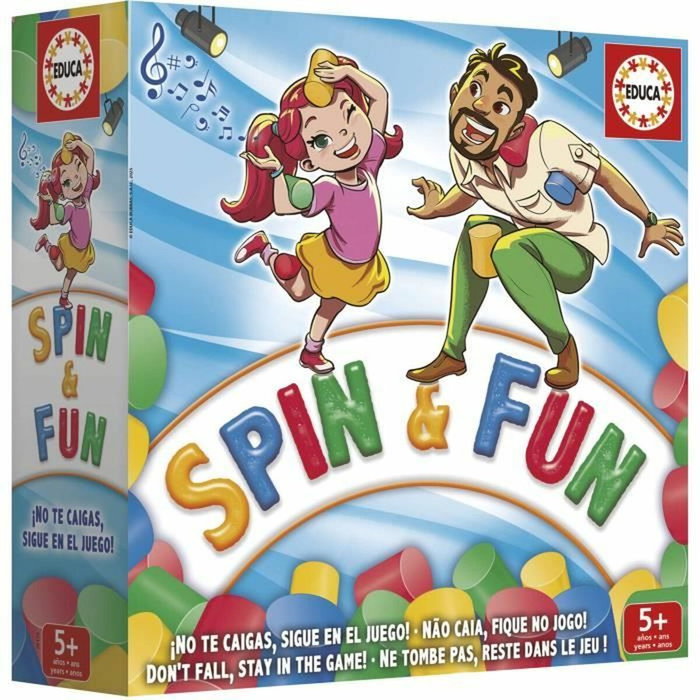 Educa Spin & Fun - Jeu d'équilibre Educa Spin & Fun - Jeu d'équilibre