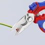 Knipex Ciseaux pour électriciens avec lame inclinée