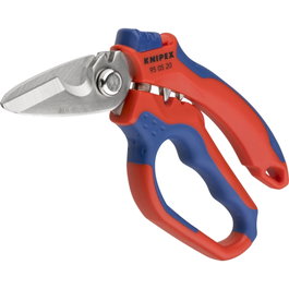 Knipex Ciseaux pour électriciens avec lame inclinée