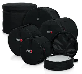 Gator Jeu de 5 housses pour batterie Fusion avec tom basse de 16 pouces