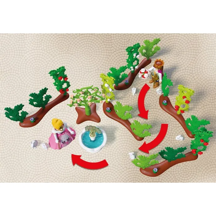 Playmobil 72053 Labyrinthe Royal - Jeu de Construction avec Figurines - Jouet Éducatif pour Enfants - Aventure et Énigmes