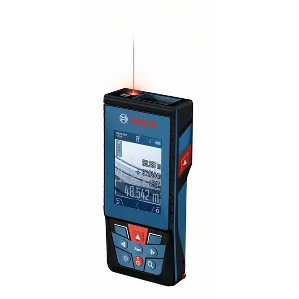Bosch Professional GLM 100-25 C Télémètre laser avec écran couleur et viseur numérique, Bluetooth, IP54, pour mesures précises jusqu'à 100 m