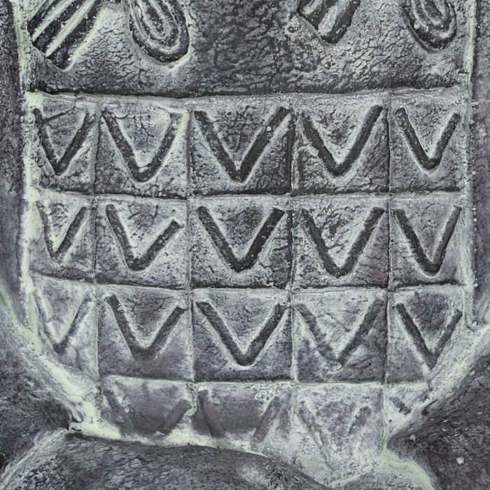 Figurine Décorative Gris Guerrier 41 x 33,5 x 122 cm Figurine Décorative Gris Guerrier 41 x 33,5 x 122 cm