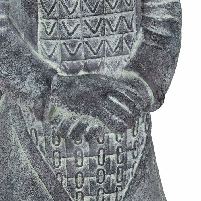 Figurine Décorative Gris Guerrier 41 x 33,5 x 122 cm Figurine Décorative Gris Guerrier 41 x 33,5 x 122 cm