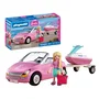 Playmobil Barbie Cabriolet & scooter de mer