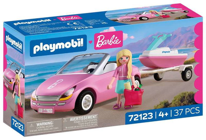 PLAYMOBIL Barbie Descapotable avec moto aquatique PLAYMOBIL Barbie Descapotable avec moto aquatique