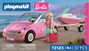 PLAYMOBIL Barbie Descapotable avec moto aquatique