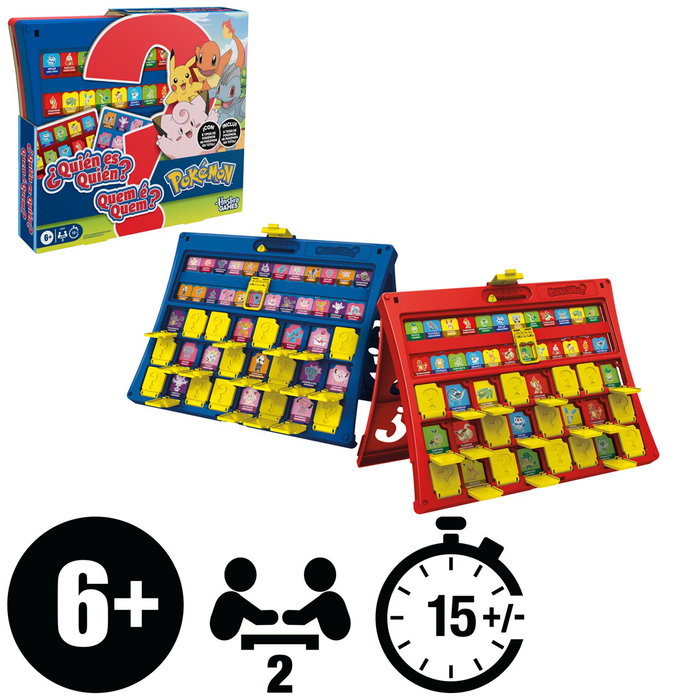 Hasbro Games Qui est qui ? Édition Pokémon