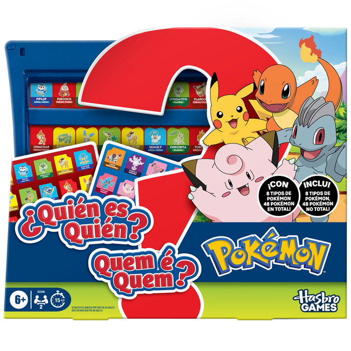 Hasbro Games Qui est qui ? Édition Pokémon