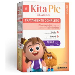 KITAPIC Kit Anti-poux avec Shampooing 100 ml et Lotion 100 ml