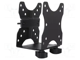 DIGITUS Support d'attache noir pour ordinateur