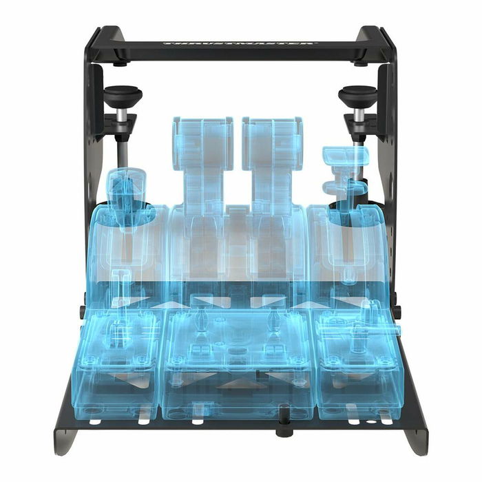 Thrustmaster 4060174 TM Flying Clamp, Manette de vol noire, Compatible PC et consoles