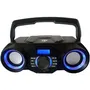 CGV Radio CD SG-1 - Radio CD portable Bluetooth 5.0 avec USB, SD, effets lumineux et prise secteur - Stéréo compacte 30x20x13 cm