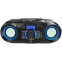 CGV Radio CD SG-1 - Radio CD portable Bluetooth 5.0 avec USB, SD, effets lumineux et prise secteur - Stéréo compacte 30x20x13 cm
