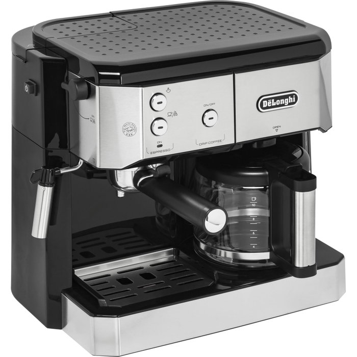 DeLonghi BCO421.S Machine à café combinée Argent / Noir