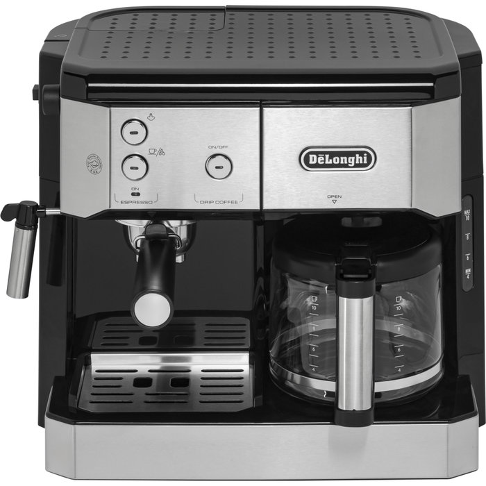 DeLonghi BCO421.S Machine à café combinée Argent / Noir