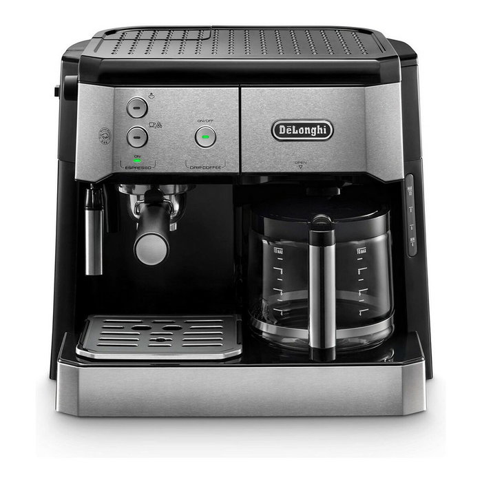 Delonghi BCO421.S Machine à café Espresso et Filtre Argent/noir Delonghi BCO421.S Machine à café Espresso et Filtre Argent/noir